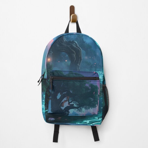 Item preview, Living Aurora River Alien Fantasy Landscape designed and sold by Luminous Wilds.