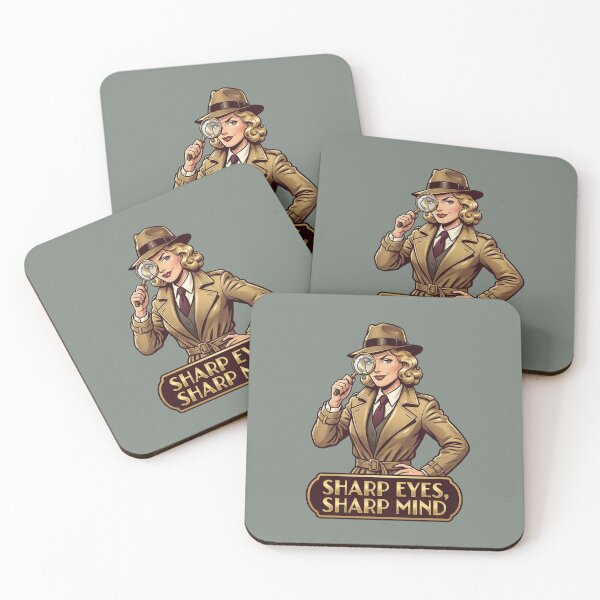 Item preview, Sharp Eyes, Sharp Mind designed and sold by Vintage Sass Society.