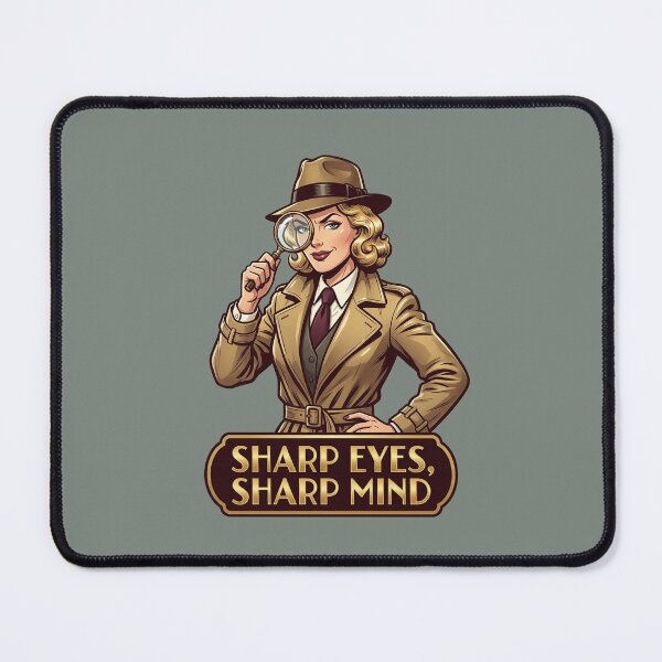 Item preview, Sharp Eyes, Sharp Mind designed and sold by Vintage Sass Society.