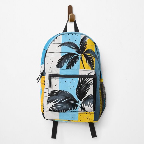 Item preview, Mid Century Modern Palm Trees Geometric Abstract Art designed and sold by semenol.