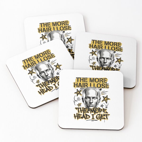 Item preview, The More Hair I Lose The More Head I Get Funny Bald Man Humor T-Shirt designed and sold by Omarmadani.
