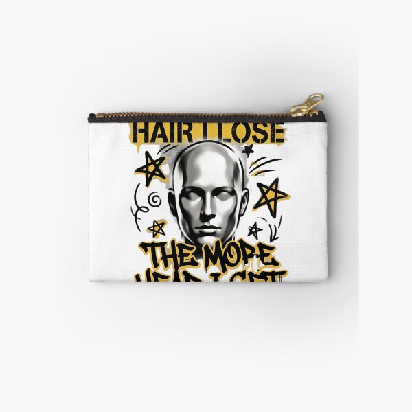 Item preview, The More Hair I Lose The More Head I Get Funny Bald Man Humor T-Shirt designed and sold by Omarmadani.