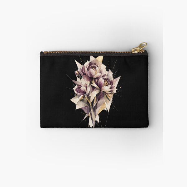 Item preview, Geometric Peonis a subtle floral composition. A delicate purple bouquet. designed and sold by NewtBoo.