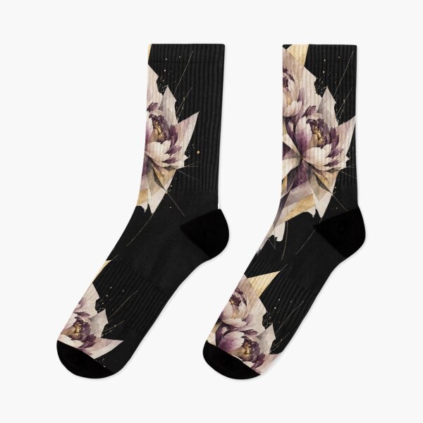 Item preview, Geometric Peonis a subtle floral composition. A delicate purple bouquet. designed and sold by NewtBoo.