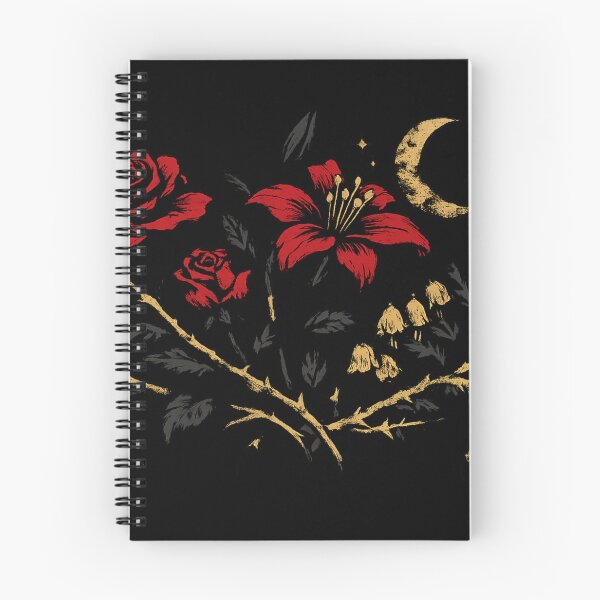 Item preview, Gothic Garden Silhouettes – Dark Botanical Elegance designed and sold by Diwakar-Designs.