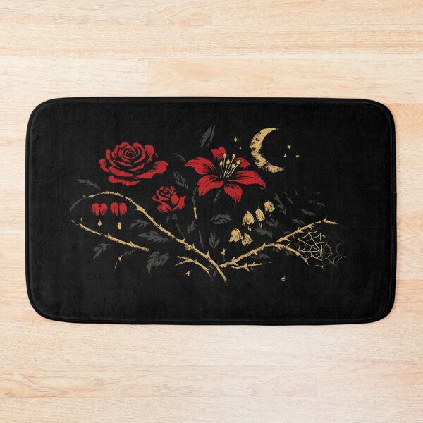 Item preview, Gothic Garden Silhouettes – Dark Botanical Elegance designed and sold by Diwakar-Designs.