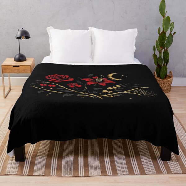 Item preview, Gothic Garden Silhouettes – Dark Botanical Elegance designed and sold by Diwakar-Designs.