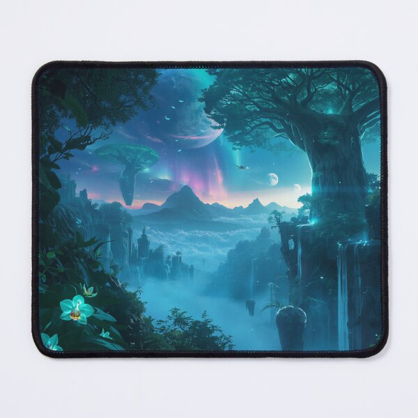 Item preview, Infinite Canopy Sky Jungle Alien Landscape designed and sold by Luminous Wilds.