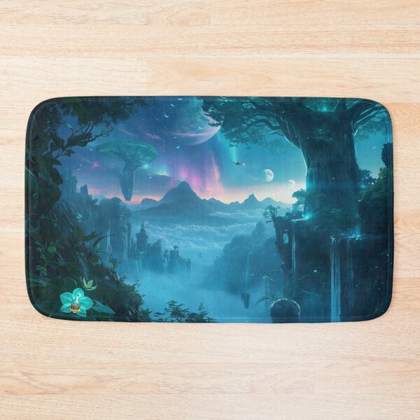 Item preview, Infinite Canopy Sky Jungle Alien Landscape designed and sold by Luminous Wilds.