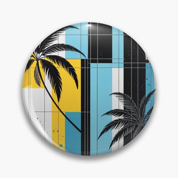 Item preview, Abstract Tropical Palm Trees Minimalist Graphic Design designed and sold by semenol.