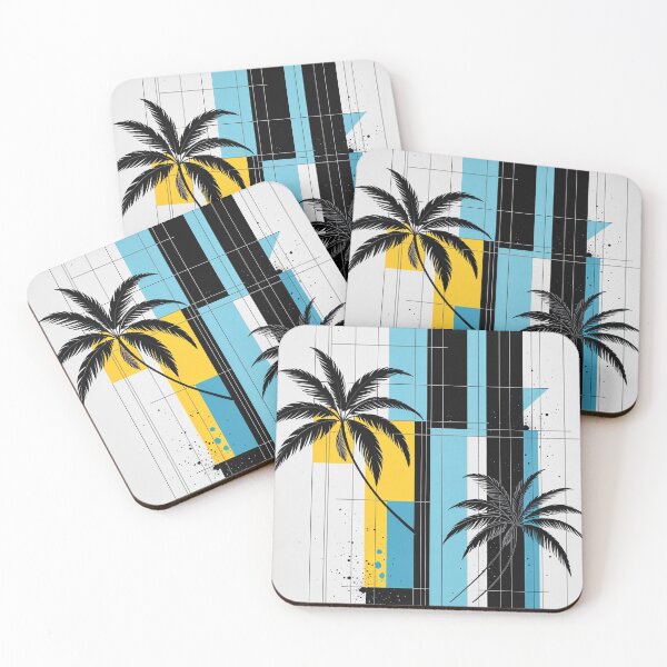 Item preview, Abstract Tropical Palm Trees Minimalist Graphic Design designed and sold by semenol.