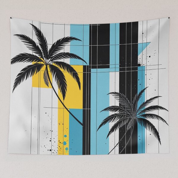 Item preview, Abstract Tropical Palm Trees Minimalist Graphic Design designed and sold by semenol.