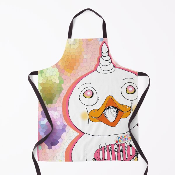 Item preview, Birthday Wish Duck (Original Ink Drawing by ACCI) designed and sold by VanyssaGraphics.
