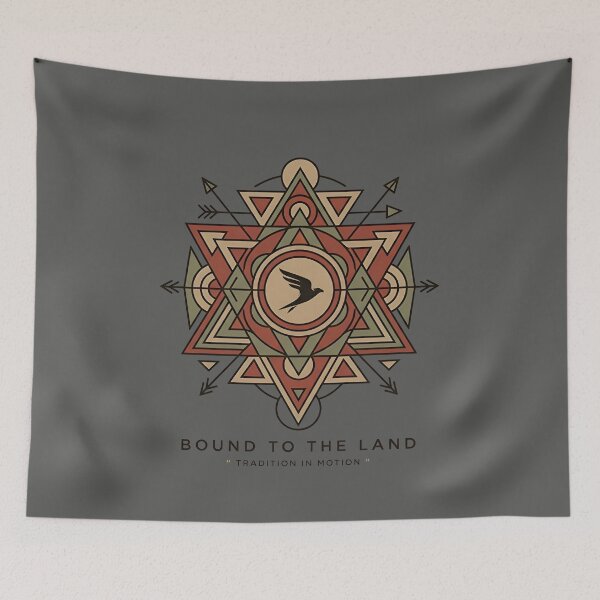 Item preview, Tribal Geometric Mandala - Bound To The Land designed and sold by Zazz Lee.