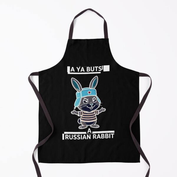 Item preview, A Ya Buts A Russian Rabbit Cartoon Mascot designed and sold by dragonmotor7.