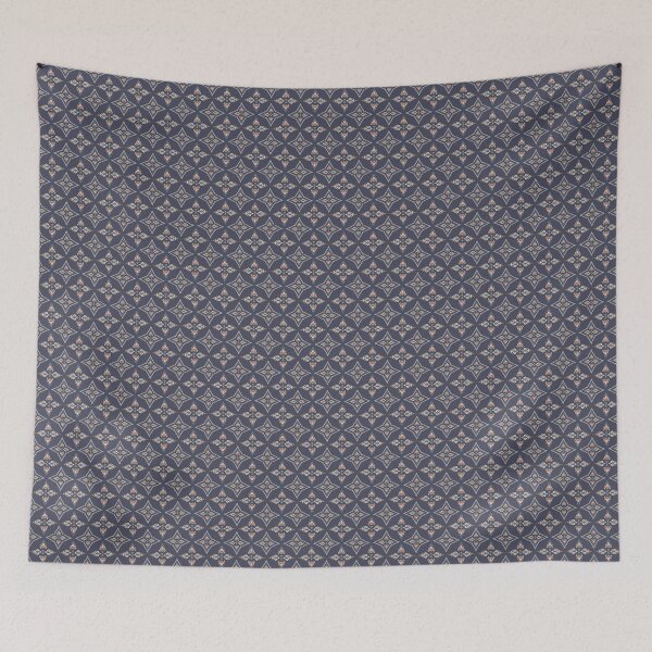 Item preview, Thai Floral Diamond Seamless Pattern Dusty Purple Luxury Botanical Surface Design designed and sold by KOPatternCo.