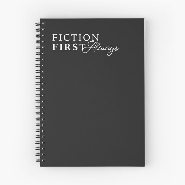 Item preview, Fiction First Always – Dark Aesthetic Literary Art Gift for Fiction Lovers designed and sold by Hello Hobbies.