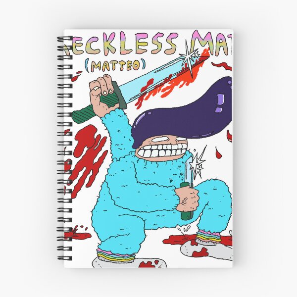 Item preview, Reckless Matt (Matteo) | Weird Retro Cartoon Character designed and sold by D O V E   S H O P.