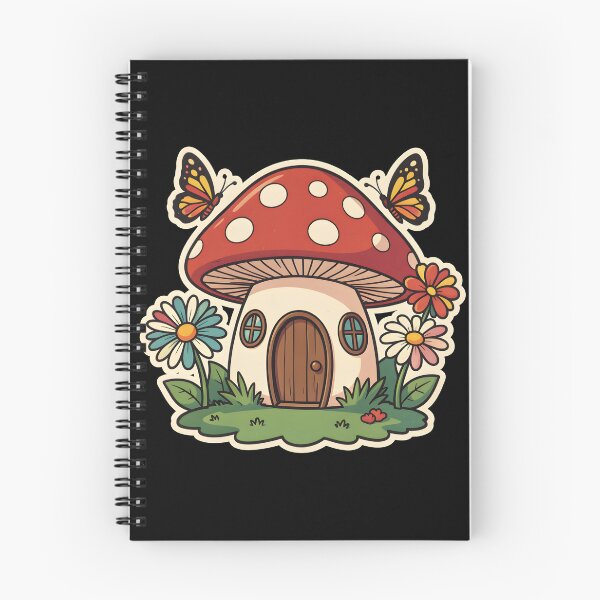Item preview, Cute Mushroom House Fairy Cottagecore Mushroom designed and sold by KCasual.
