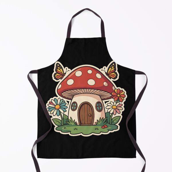 Item preview, Cute Mushroom House Fairy Cottagecore Mushroom designed and sold by KCasual.
