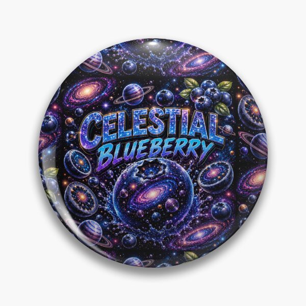 Item preview, Celestial blueberry burst in space designed and sold by Side Quest Co..