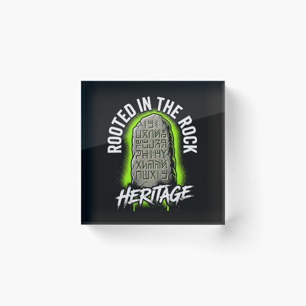 Item preview, Viking Rune Stone - Rooted In The Rock designed and sold by Zazz Lee.