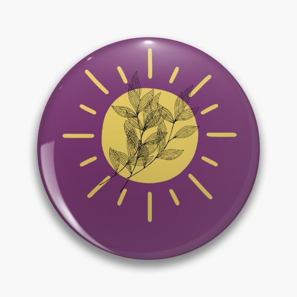 Item preview, Aesthetic Boho Sun and Botanical Leaves Celestial Art designed and sold by LabPixelPulse.
