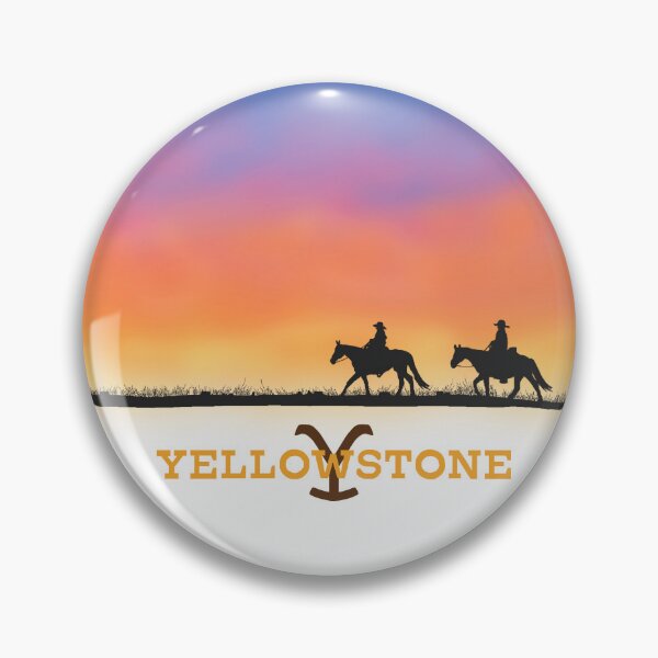 Item preview, Yellowstone Sunrise Cowboy Horseback Riding designed and sold by Jennavbeestudio.
