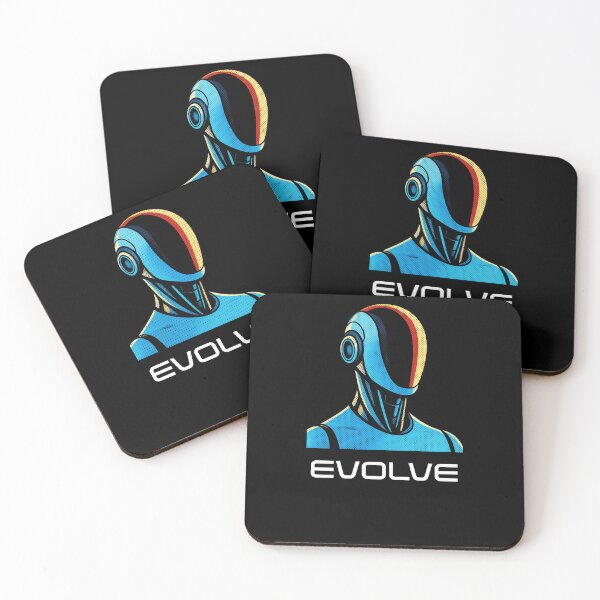 Item preview, EVOVLE Humanoid Robot Evolution T-Shirt | Future of AI & Human Innovation designed and sold by TEEJAMBOREE.