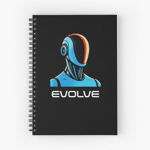 Item preview, EVOVLE Humanoid Robot Evolution T-Shirt | Future of AI & Human Innovation designed and sold by TEEJAMBOREE.