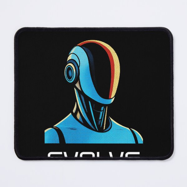 Item preview, EVOVLE Humanoid Robot Evolution T-Shirt | Future of AI & Human Innovation designed and sold by TEEJAMBOREE.