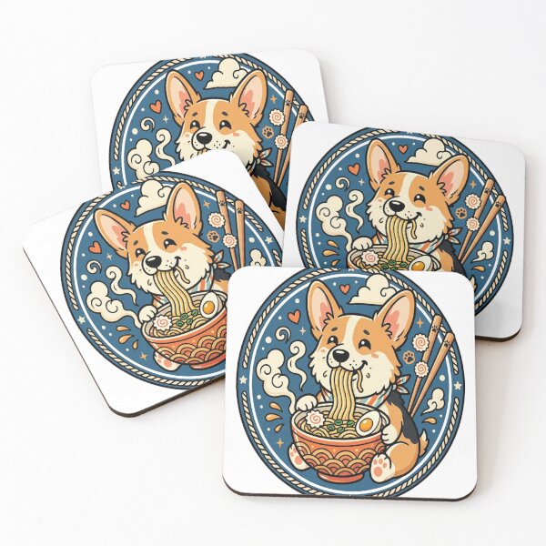Item preview, : Corgi Ramen Club designed and sold by mo-carnival.