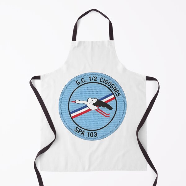 Item preview, French Air Force Escadron de Chasse 1/2 Cigognes SPA 103 Emblem designed and sold by CharlieDesings.