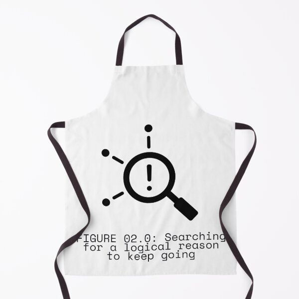 Item preview, FIGURE 02.0: Searching for a logical reason to keep going designed and sold by TheRulingPen.