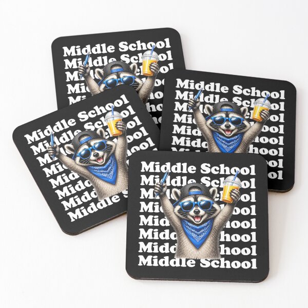 Item preview, Middle School Teacher Funny Feral Raccoon designed and sold by LounisArt.