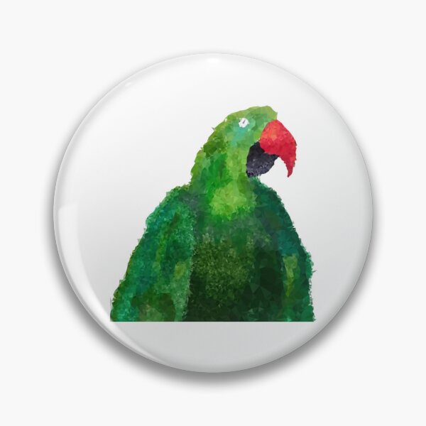 Item preview, The Guardian Parrot Polygon Art designed and sold by averyfoxdesigns.
