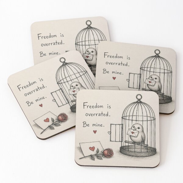 Item preview, Freedom is Overrated...Be Mine. designed and sold by CinemaChronik.