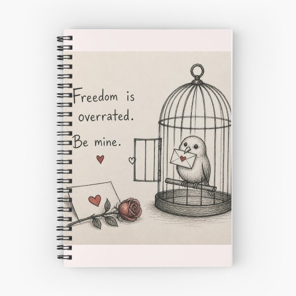 Item preview, Freedom is Overrated...Be Mine. designed and sold by CinemaChronik.