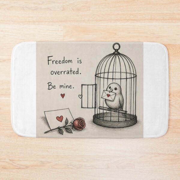 Item preview, Freedom is Overrated...Be Mine. designed and sold by CinemaChronik.
