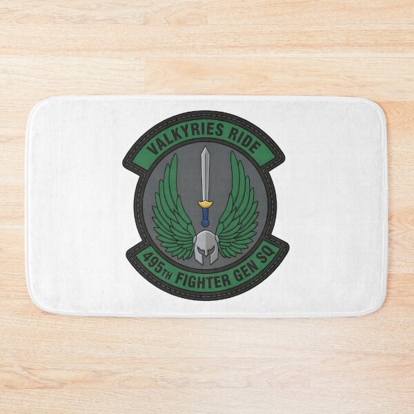 Item preview, USAF 495th Fighter Generation Squadron Valkyries Ride Emblem designed and sold by CharlieDesings.
