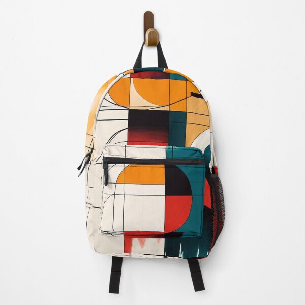 Item preview, Bauhaus Abstract Geometric Face | Minimalist Suprematist Modern Art Print designed and sold by semenol.