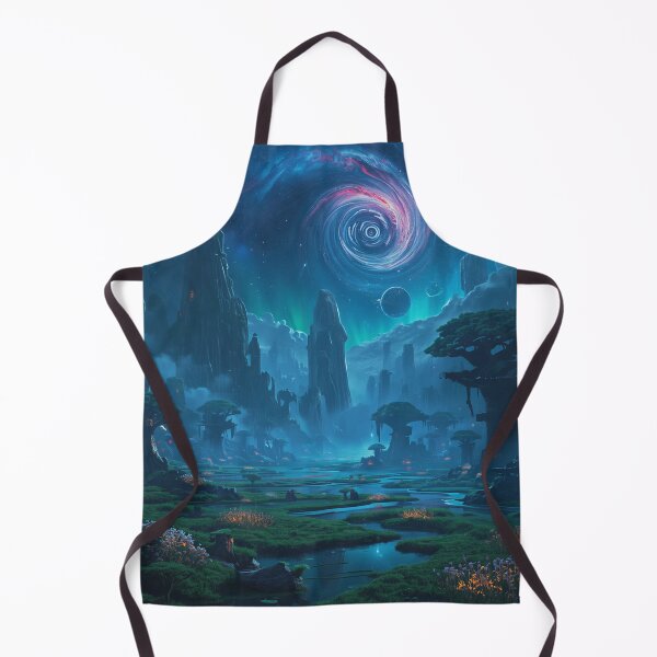 Item preview, Starlight Sanctuary Alien Fantasy Landscape designed and sold by Luminous Wilds.
