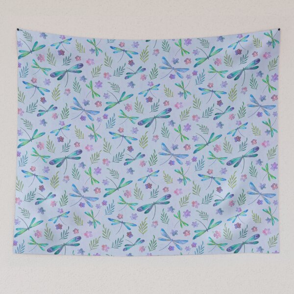 Item preview, Whimsical Dancing Dragonflies  designed and sold by Sukilopi.