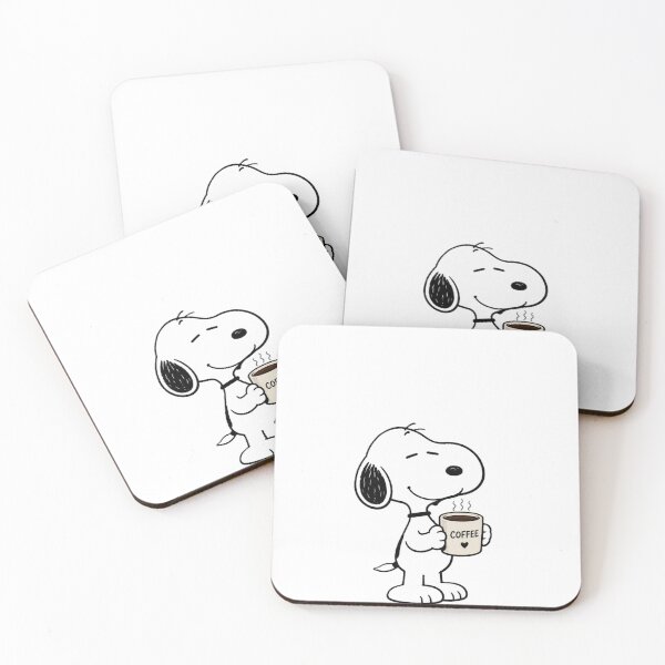 Item preview, Snoopy holding coffee designed and sold by Roniya George.