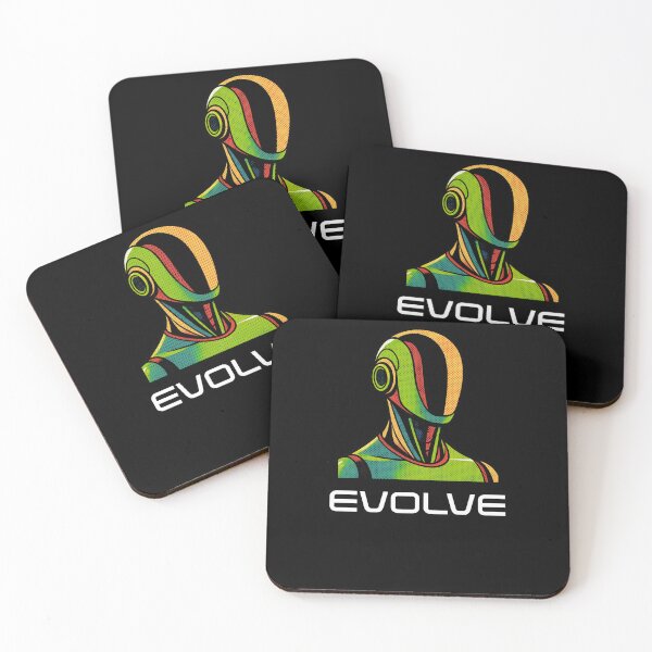 Item preview, EVOVLE Humanoid Robot Evolution T-Shirt | Future of AI & Human Innovation designed and sold by TEEJAMBOREE.
