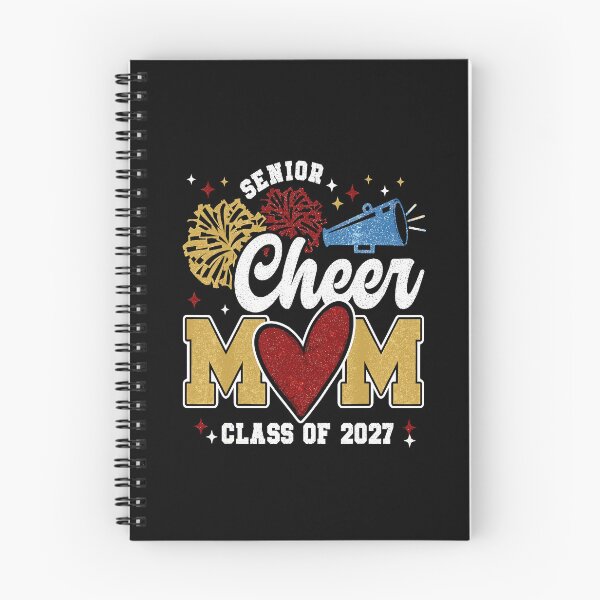 Item preview, Senior Cheerleader Mom Shirt Cheer Class of 2027 Graduation Women  designed and sold by mareix.