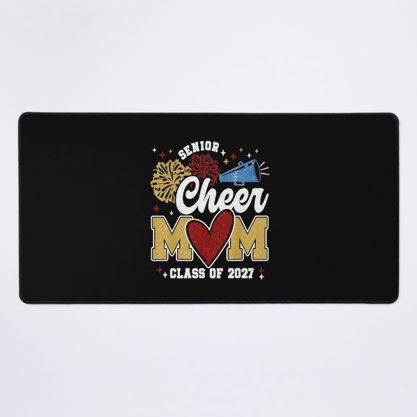 Item preview, Senior Cheerleader Mom Shirt Cheer Class of 2027 Graduation Women designed and sold by mareix.