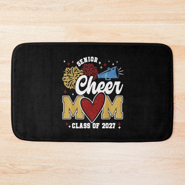Item preview, Senior Cheerleader Mom Shirt Cheer Class of 2027 Graduation Women  designed and sold by mareix.