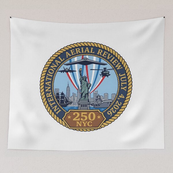 Item preview, US Semiquincentennial International Aerial Review NYC 2026 Commemorative Emblem designed and sold by CharlieDesings.