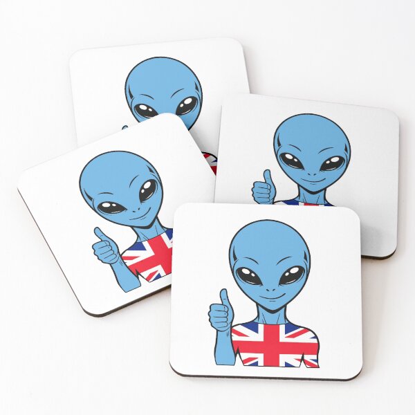 Item preview, Zorgo England | Thumbs up Sign Alien | British Flag Shirt | Cute Alien Gift | UK Merchandise designed and sold by The-Visitors.